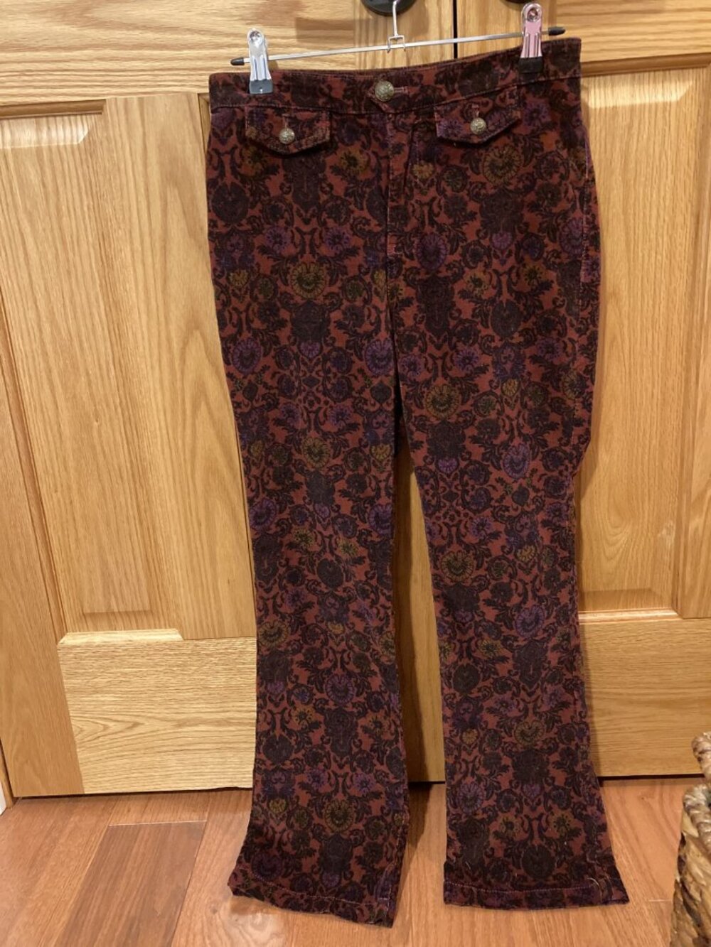 Free People Corduroy Boho Flare Jeans